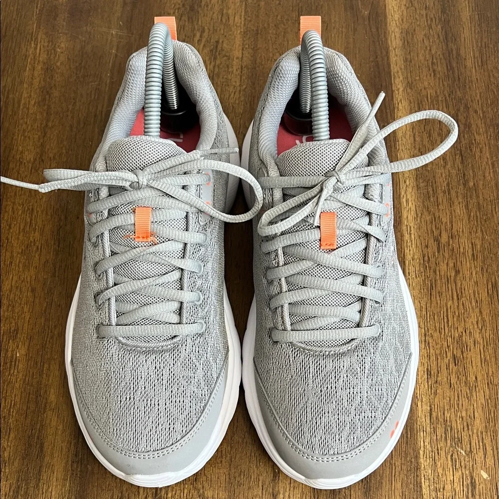 Ryka Gray and White Women's Sneakers - Picture 4 of 14